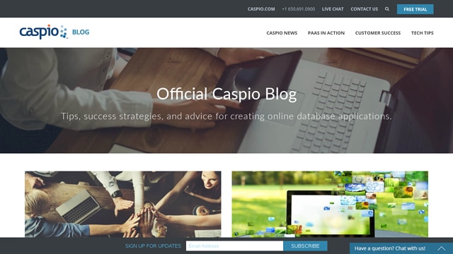 Official Caspio Blog